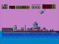 une photo d'Ã©cran de Choplifter sur Sega Master System